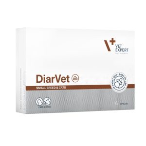 VetExpert – Капсулы для собак мелких пород и кошек при диарее, 6 шт
