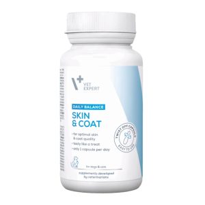VetExpert – Препарат для кожи и шерсти собак и кошек, 30 капсул